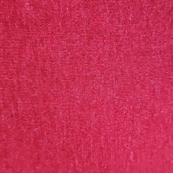 APT.9 Red V-neck Long Sleeve Tee - Picture 3 of 9